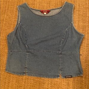 Rockies jean sleeveless top